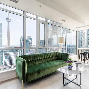 Luxury 2 Bedroom In The Heart Of Entertainment District W/ Cn Tower View Apartment